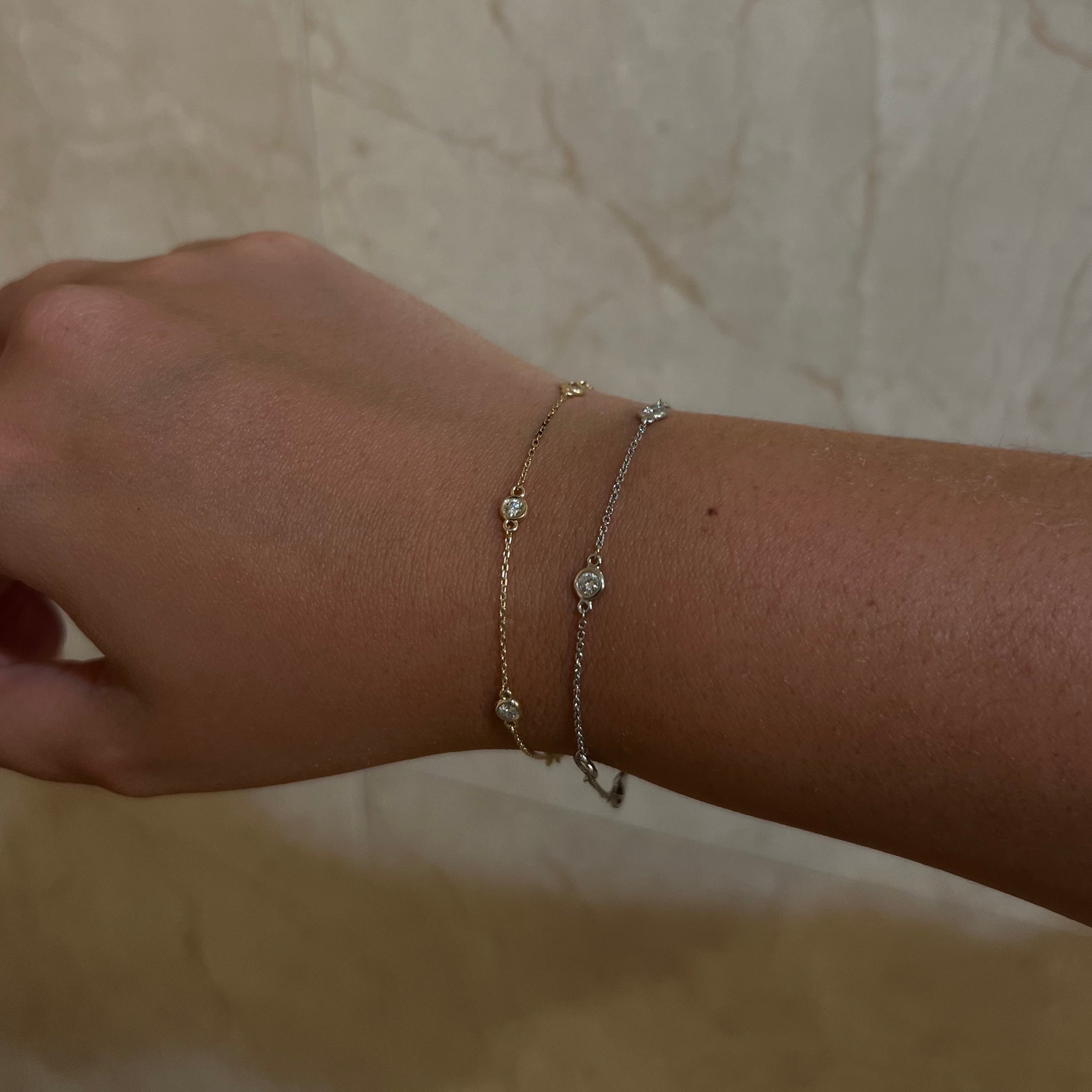 Diamond by the Yard Bracelet