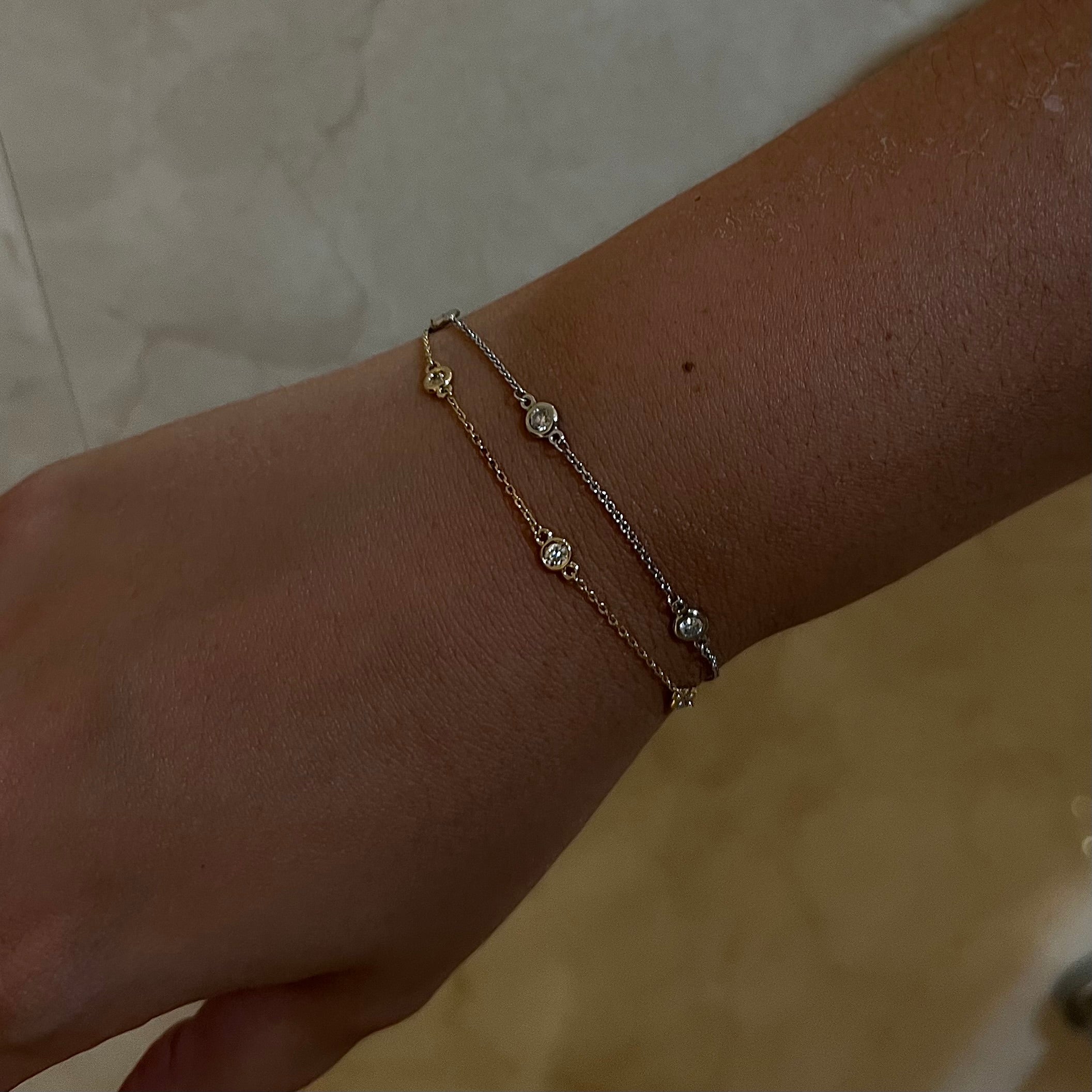 Diamond by the Yard Bracelet
