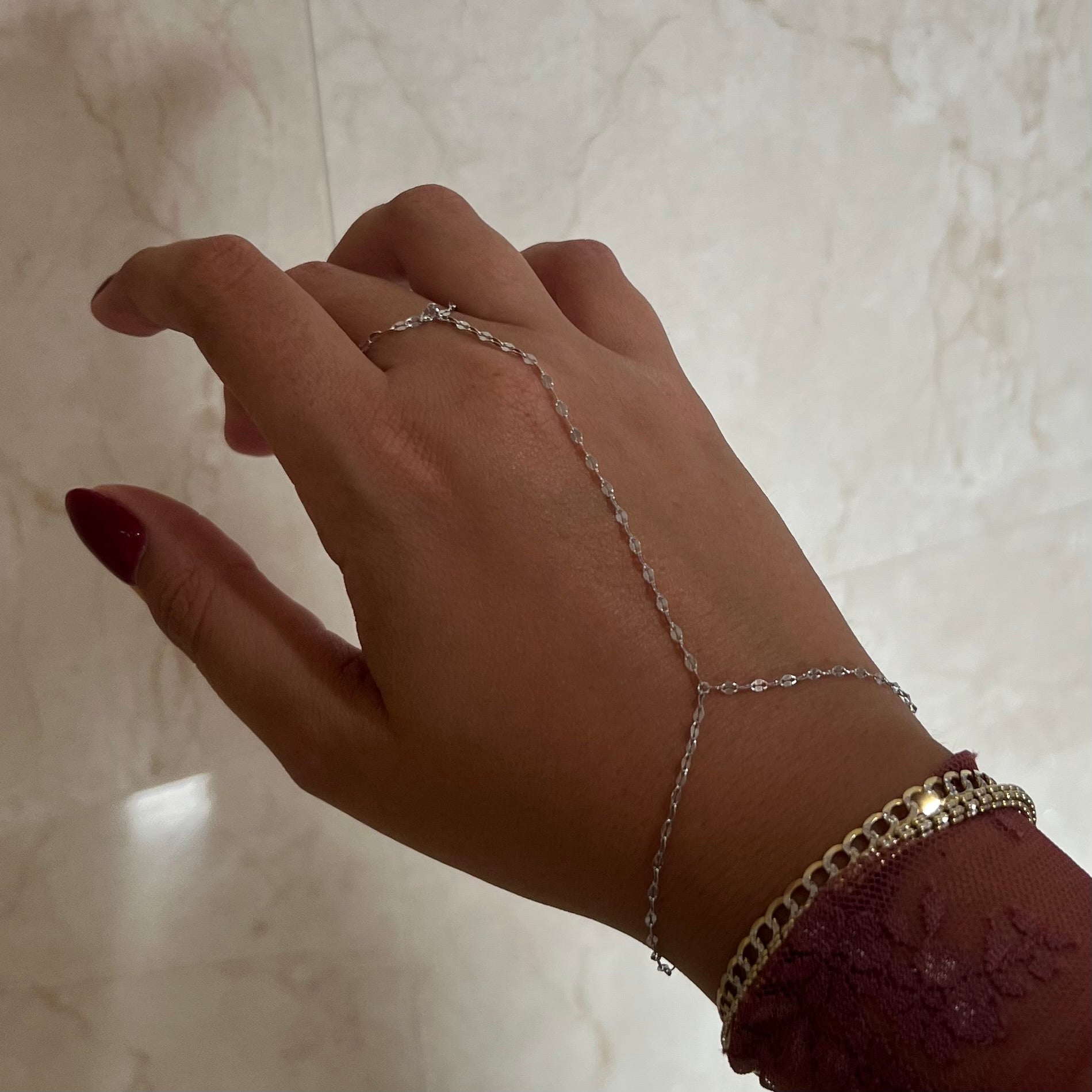 Shimmer Hand Chain