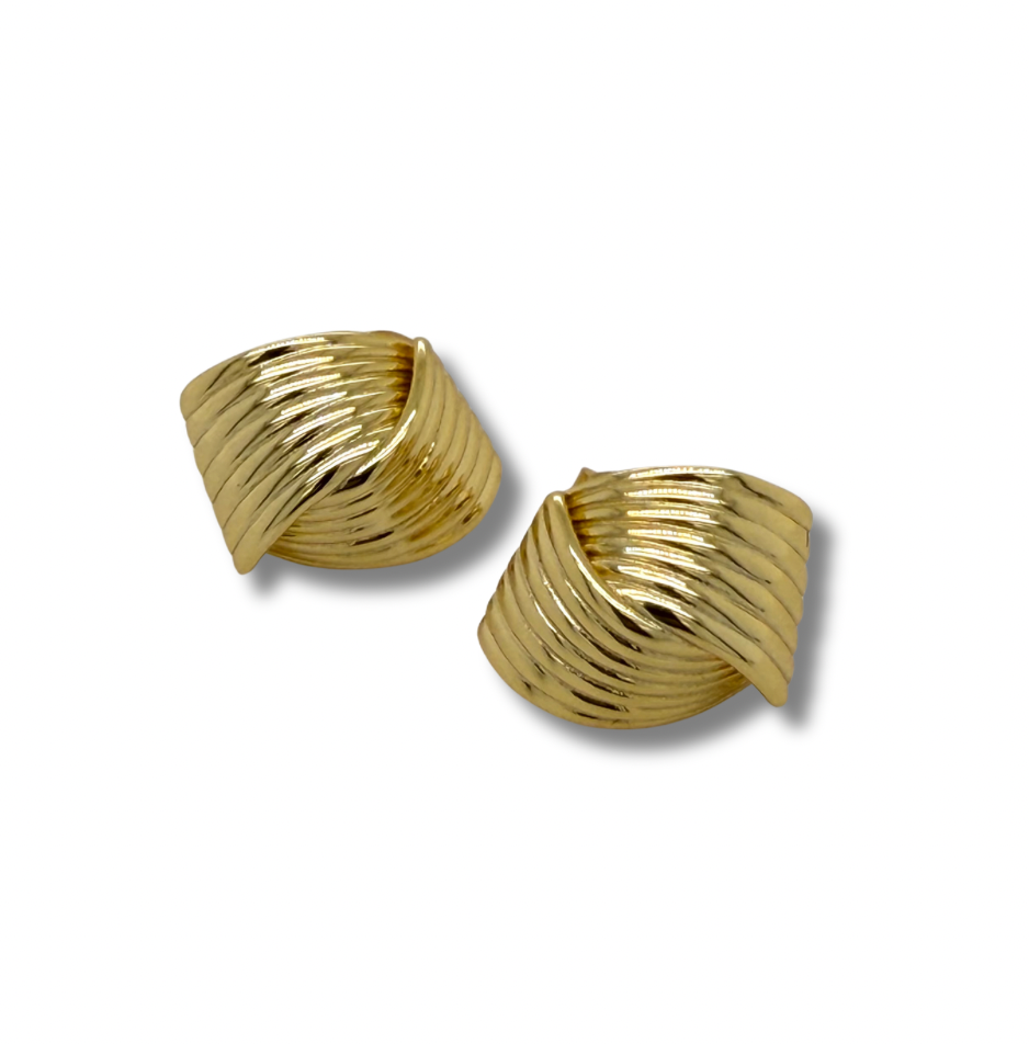 Knotted Post Earring