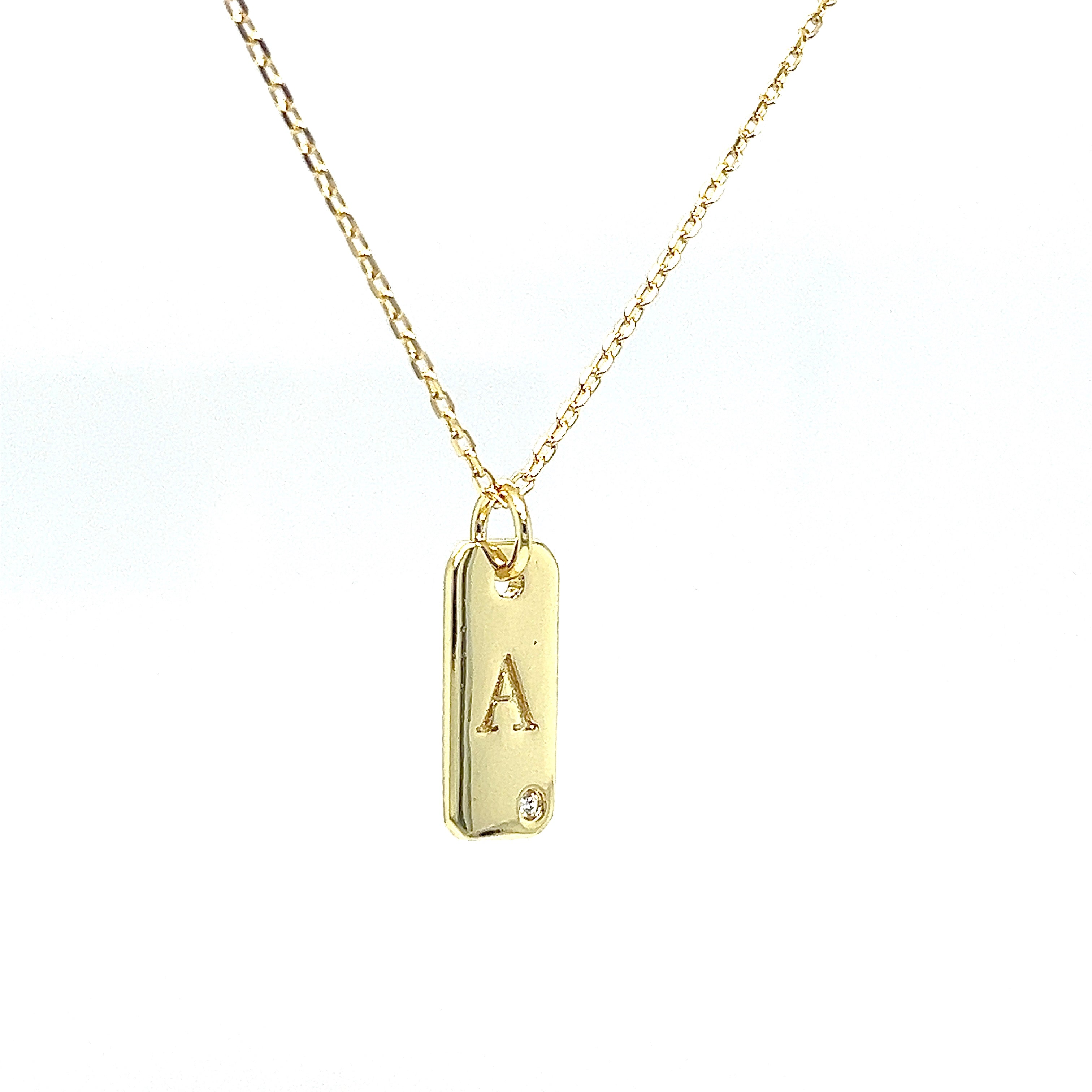 Mini Initial Necklace