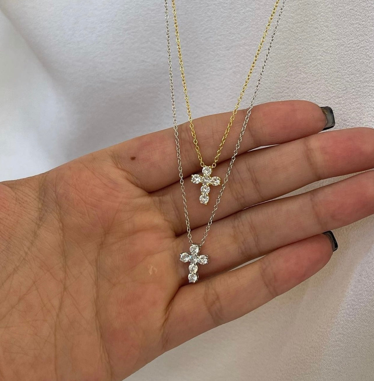 Mini Holy Cross Necklace