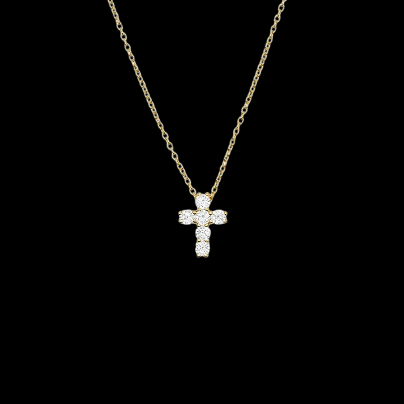 Mini Holy Cross Necklace