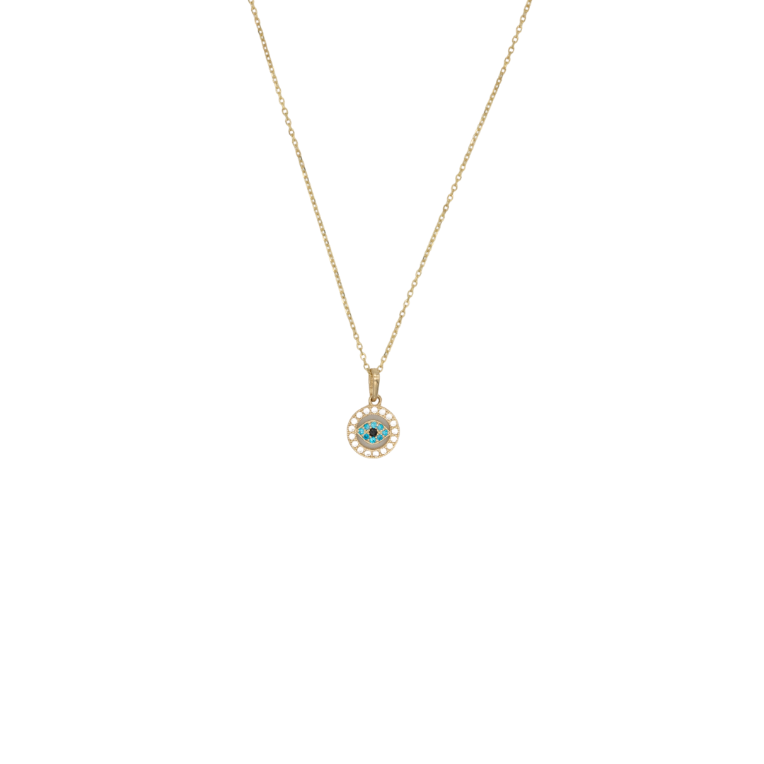 Dainty Evil Eye Necklace