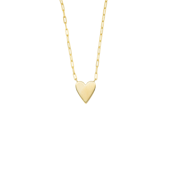 Open Link Heart Necklace