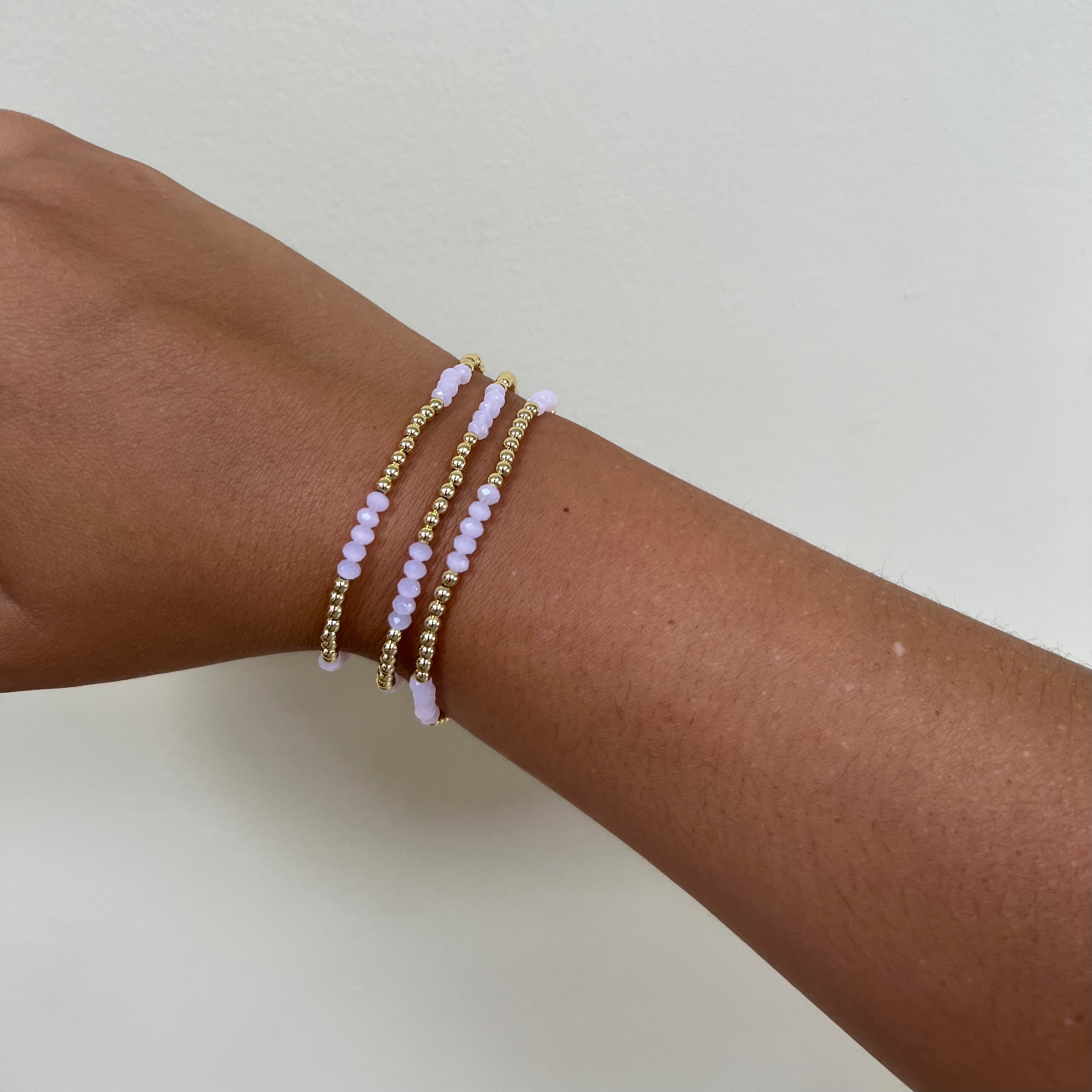 Pink Crystal Bracelet