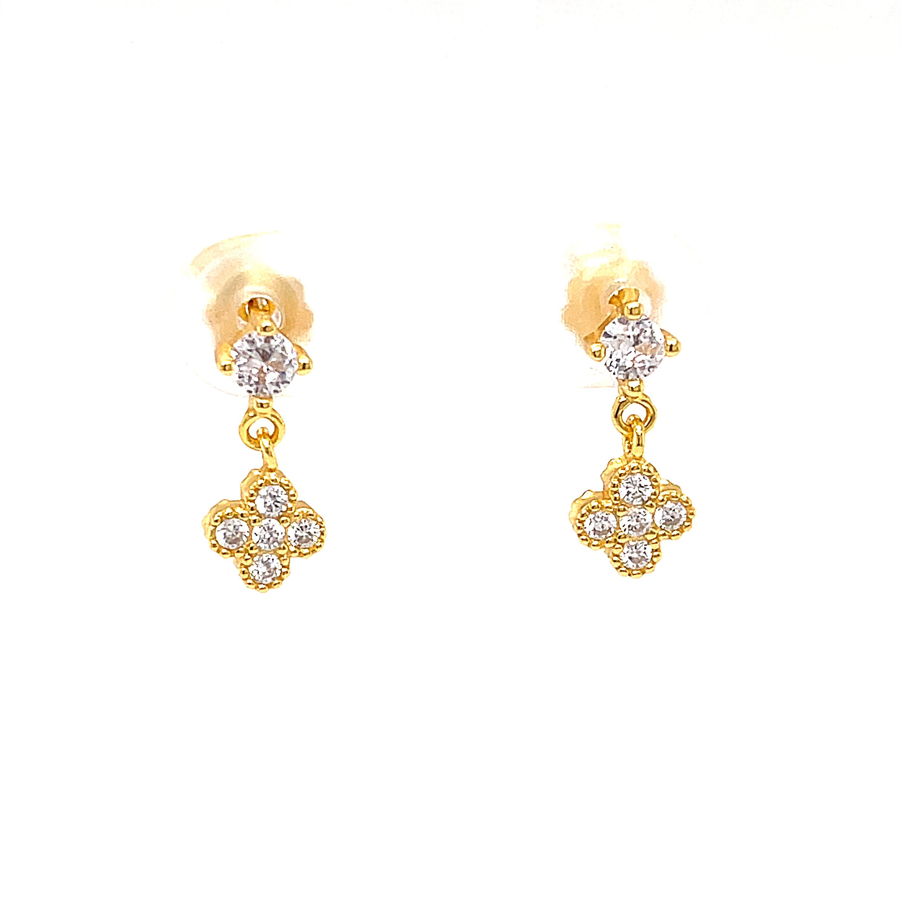 Clover Drop Studs